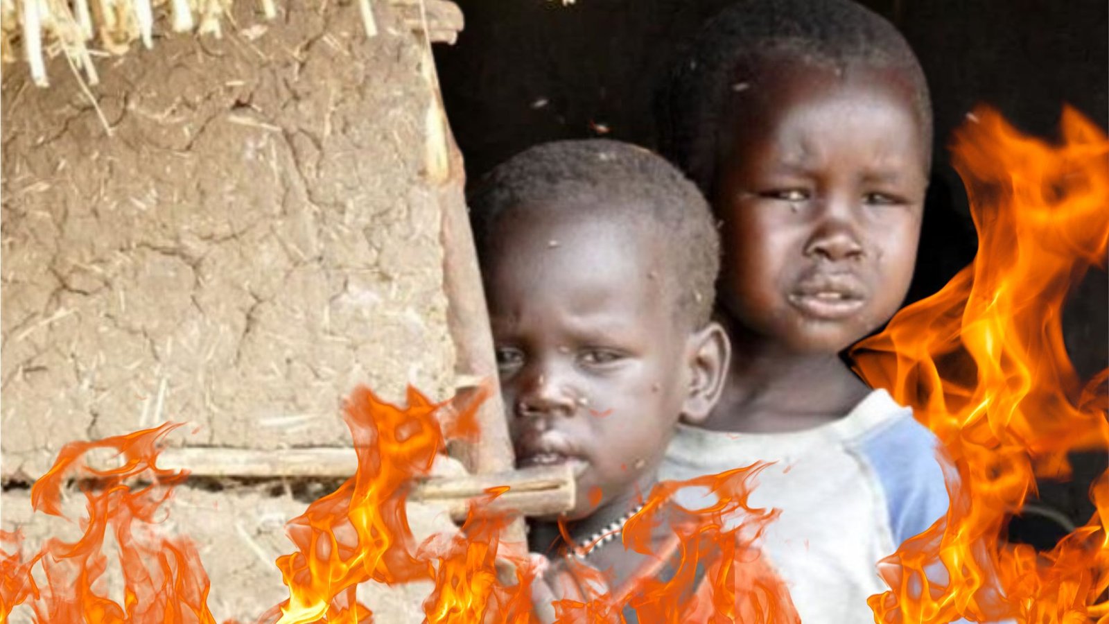 Sudan on fire