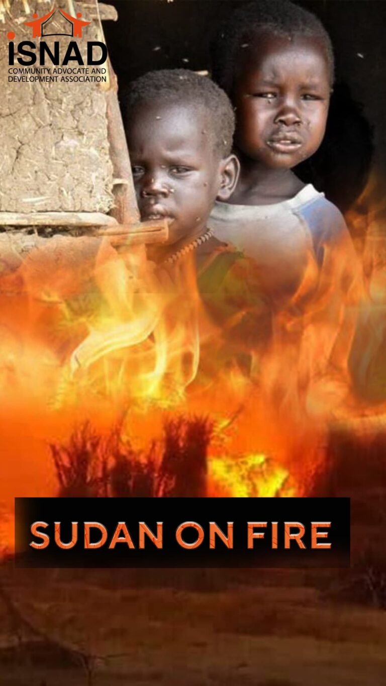 Sudan on fire